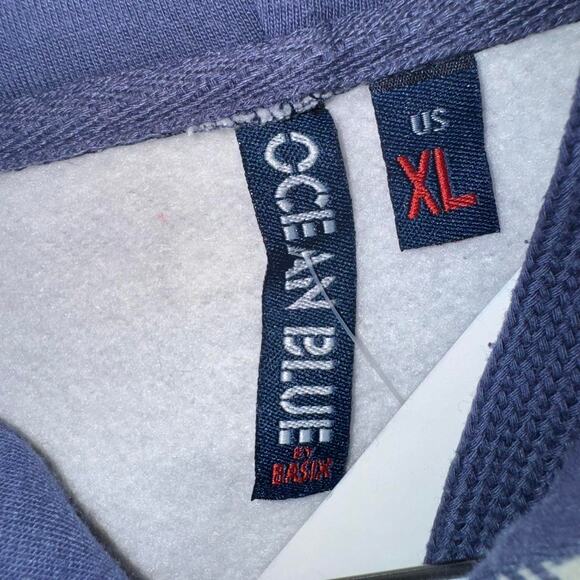 Vintage 00 long beach WA washinton state plaid zip up hoodie - Picture 4 of 4